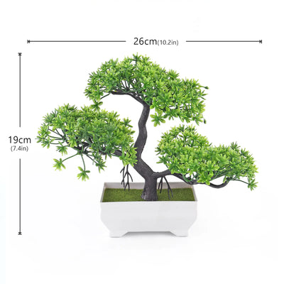 Artificial Plant Tree Window Sill Office Table Desktop Decoration Plastic Garden Fake Plant Potted Home Decor Potted Ornaments