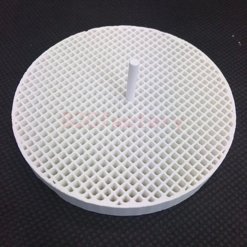 2 Dental Lab Honeycomb Firing Trays with 20 Zirconia Pins