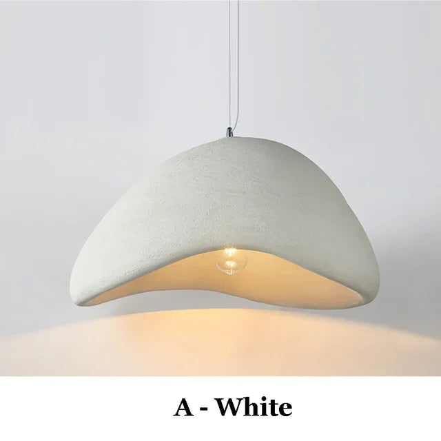 Axel Vervoordt Wabi Sabi Resin Pendant Lamp Hanging Lving Room Hallway Restaurants Kitchen Island Indoor LED Suspension Lighting