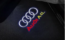 2PCS Led Car Door logo Welcome Light For Audi A4 B5 B6 B7 B8 B9 A1 A3 8V 8P 8L A6 C7 A5 A7 A8 Q3 Q5 Q7 TT S3 S6 Sline Quattro