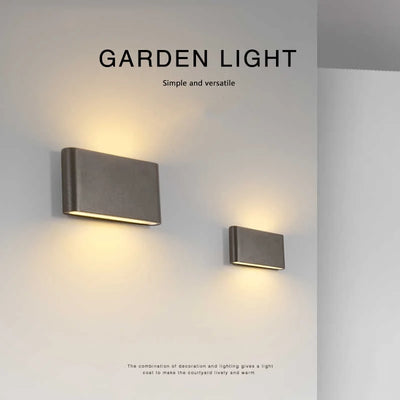 Waterproof Outdoor Wall Lamp LED Modern Lighting Fixtures Minimalist Indoor Outdoor Bedroom Balcony Porch Garden Deco Wall Light