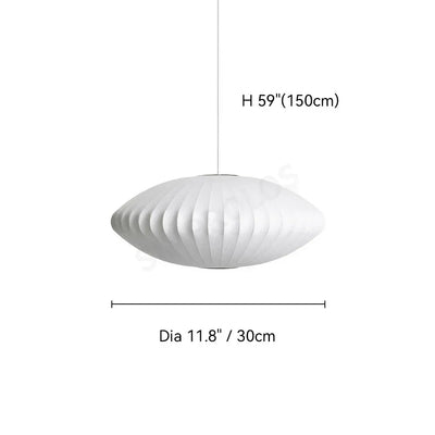 Denmark Designer Silk LED Pendant Lamp Living Room Hotel Hall Restaurant Hanglamp Home Decoration Lighting Factory Direct Sales