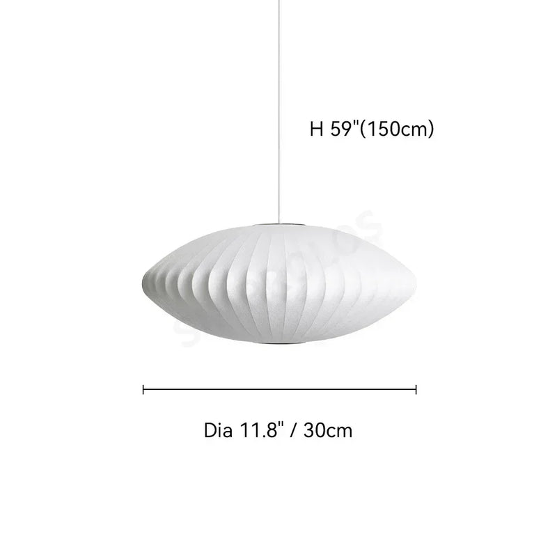 Denmark Designer Silk LED Pendant Lamp Living Room Hotel Hall Restaurant Hanglamp Home Decoration Lighting Factory Direct Sales