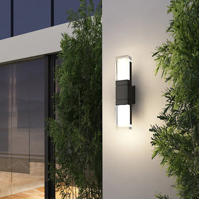 Acrylic modern minimalist LED wall light Waterproof IP65 7W 14W Indoor Outdoor LED Wall lamp for Garden street lighting