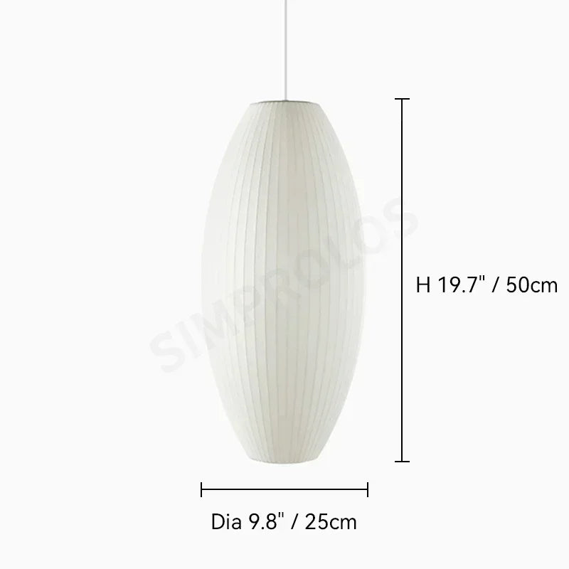 Denmark Designer Silk LED Pendant Lamp Living Room Hotel Hall Restaurant Hanglamp Home Decoration Lighting Factory Direct Sales