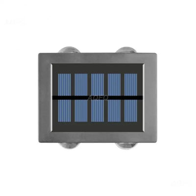 Led Stairs Light 300mah Intelligent Light Control Waterproof Solar Charging Energy Saving Home-appliance Led Solar Wall Lamp Abs