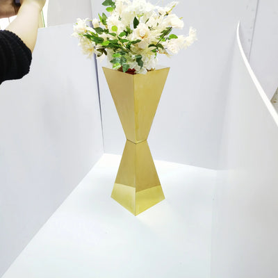 6pcs  Stainless Steel Vase Holders, Wedding Centerpieces, Pathway Guides, Party Ornaments. Available in quantities