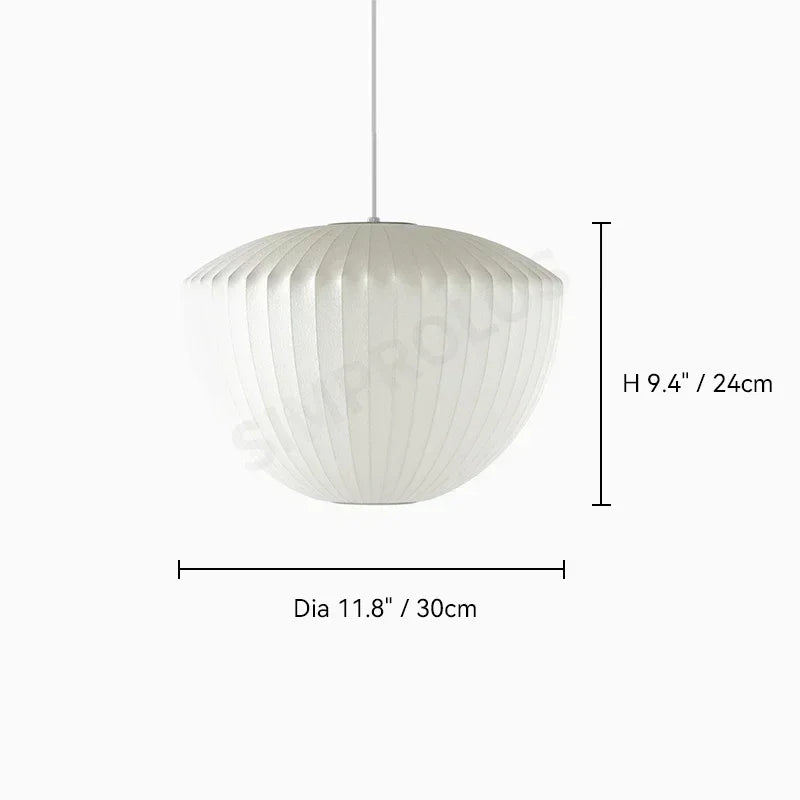 Denmark Designer Silk LED Pendant Lamp Living Room Hotel Hall Restaurant Hanglamp Home Decoration Lighting Factory Direct Sales