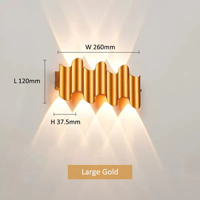 Home Decoration Wall Lamp Up and Down Luminous Wall Light Outdoor Waterproof Garden Lighting TV Background Light Fixture LP-352