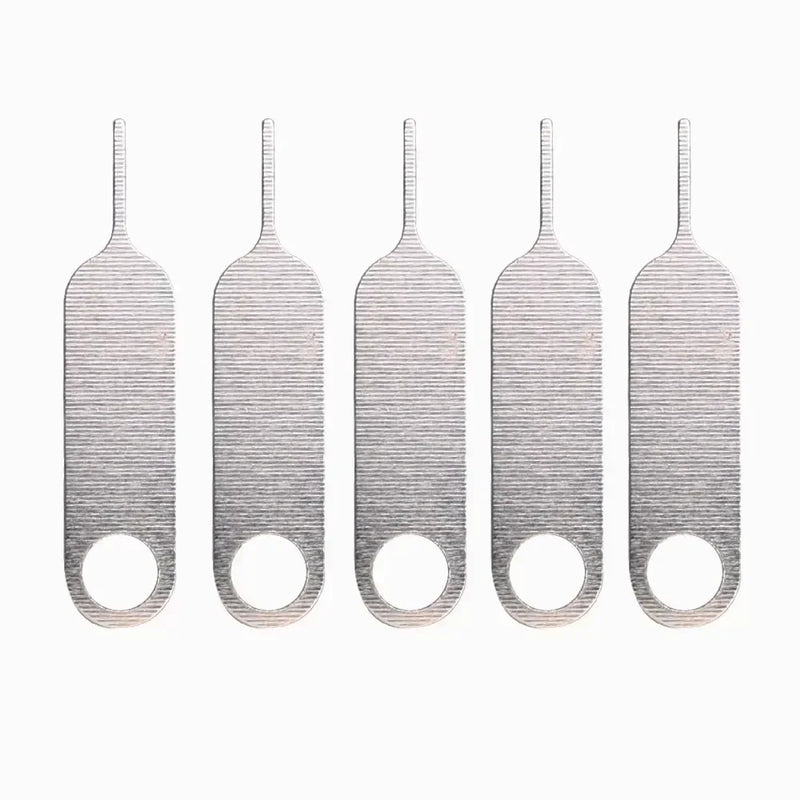 100-1PCS Metal Eject Sim Card Tray Open Pin Key Tool for IPhone 15 SamSung Xiaomi Apple IPad Tablet Universal Removal Needle