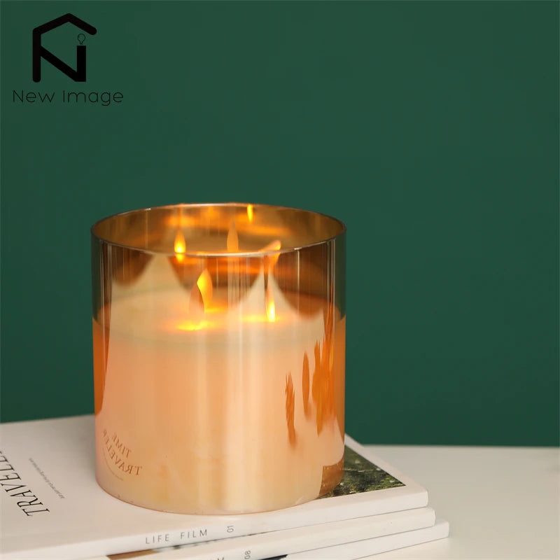 Flickering Flameless Candles Battery Operated LED Tealight Night Lights Lamp for Wedding Birthday Party Christmas Home Decor