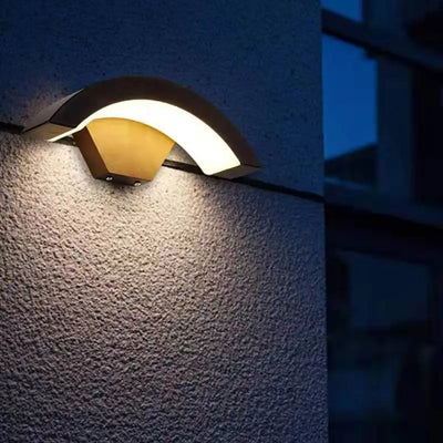 Outdoor Wall Light Waterproof IP65 Radar Motion Sensor Outdoor Lighting Porch Sconce Balcony Garden Outside Wall Lamp Vestibule