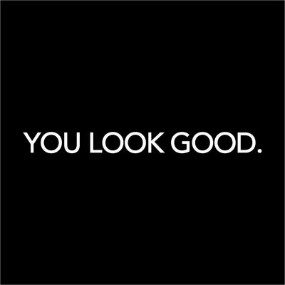 You Look Amazing Mirror Decal Vinyl Decal Bathroom Decor Inspire Motivational Quote Sticker Fitting Room Bedroom Decoration