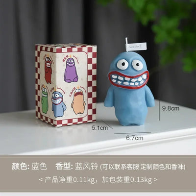 Clay Man Monster Candles Wholesale Funny Aromatherapy Candles Birthday Gift with Handmade Shaped Aromatherapy Candles