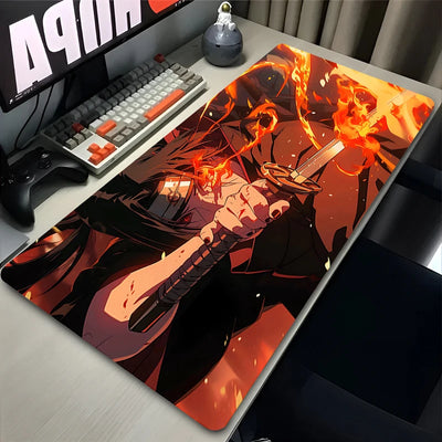 Japan Cool Anime Mouse Pad Laptop Red Moon Gaming Keyboard Rug XL N-narutoS Mousepad PC I-itachi Gamer U-uchiha Cabinet Desk Mat