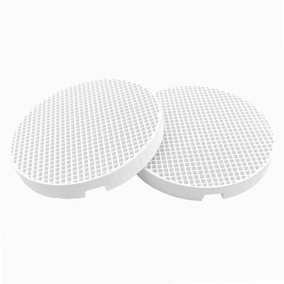 WellCK Dental Honeycomb Round Firing Trays with 20 Pins for Sintering Pan Rack Circle Plate holder Dental Technician Supplies