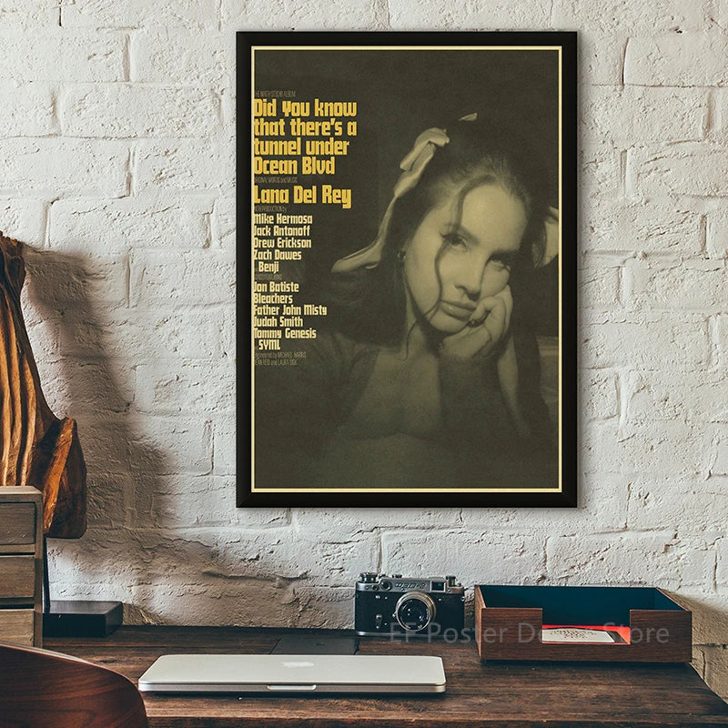 Mitski/Lizzy Grant/TV Girl/Tame Impala Poster Music Album Aesthetics Art Prints Painting Retro Home Decoration Room Wall Decor