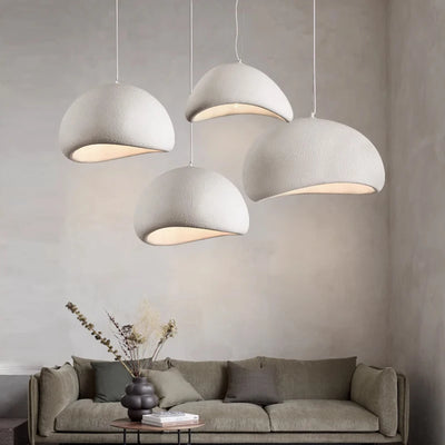 Nordic Wabi Sabi Ceiling Chandelier Modern E27 LED Dining Table Pendant Lights for Living Room Bedroom Loft Decor Hanging Lamp