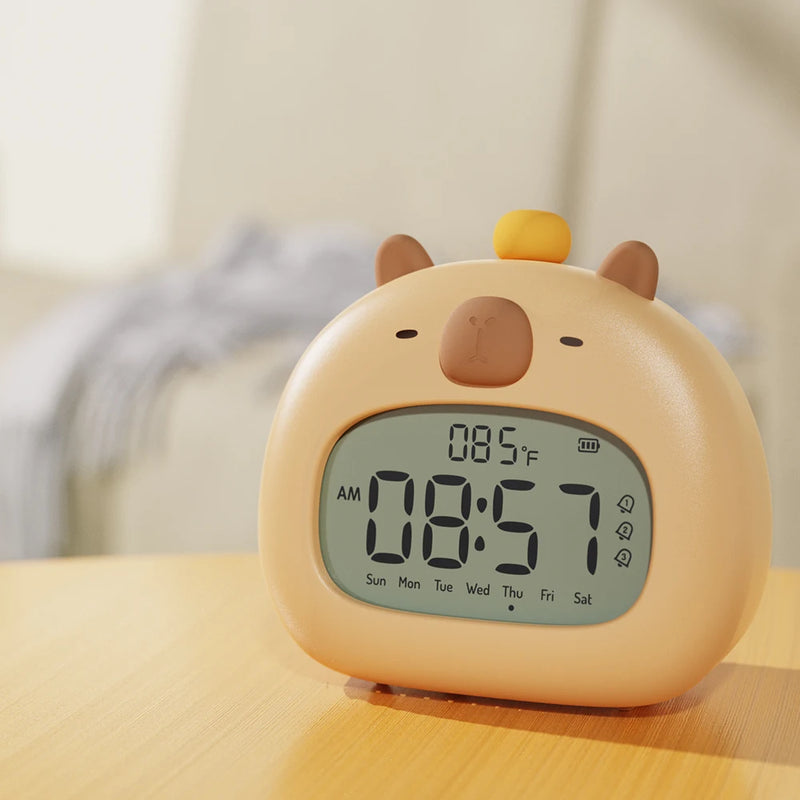 Bedside LED Clock Kids Alarm Clock Children&