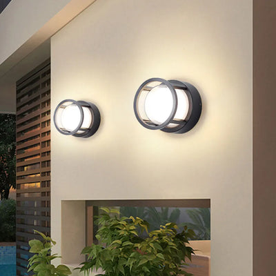 Led Outdoor Wall Light Waterproof IP66 Motion Sensor Led Outdoor Lighting Porch Lights Balcony Garden Lights Outdoor Wall Lamp