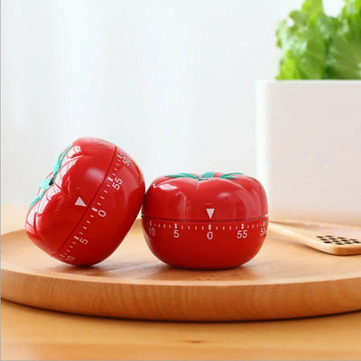 Tomato Timer Mechanical Countdown Electronic Kitchen Timer Alarm Kitchen Cooking Tool Clock Pomodoro Timer Kitchen