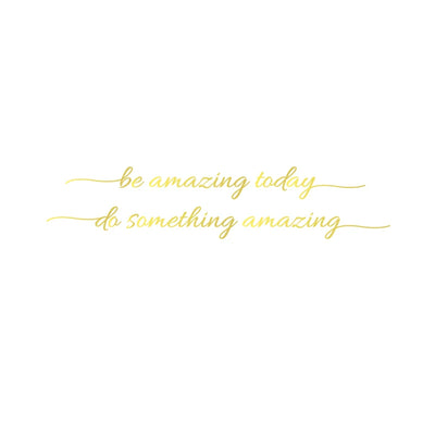 You Look Amazing Mirror Decal Vinyl Decal Bathroom Decor Inspire Motivational Quote Sticker Fitting Room Bedroom Decoration