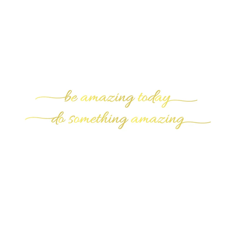 You Look Amazing Mirror Decal Vinyl Decal Bathroom Decor Inspire Motivational Quote Sticker Fitting Room Bedroom Decoration