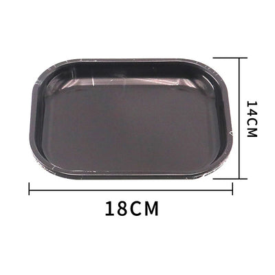 Various Pattern Designs Rolling Tray 18*14CM Tobacco Metal Cigarette Smoking Accessories Herb Tinplate Plate Grinder Tools