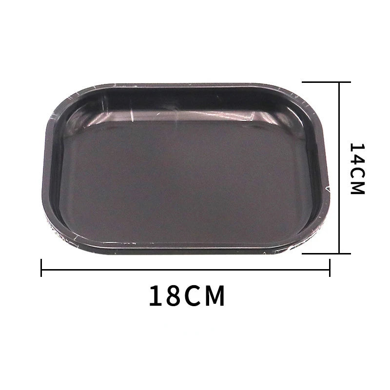 Various Pattern Designs Rolling Tray 18*14CM Tobacco Metal Cigarette Smoking Accessories Herb Tinplate Plate Grinder Tools