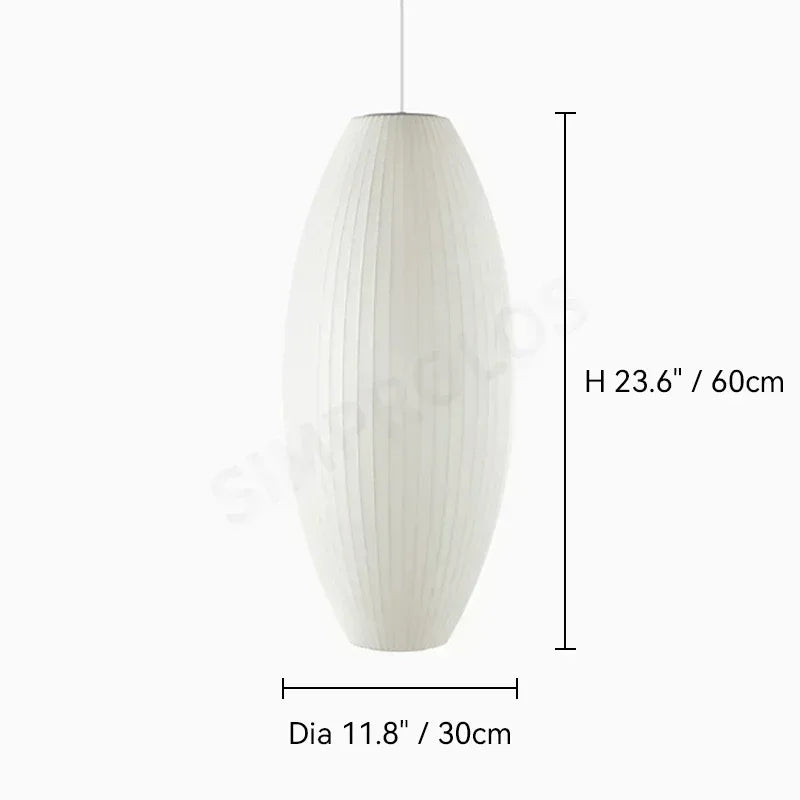 Denmark Designer Silk LED Pendant Lamp Living Room Hotel Hall Restaurant Hanglamp Home Decoration Lighting Factory Direct Sales