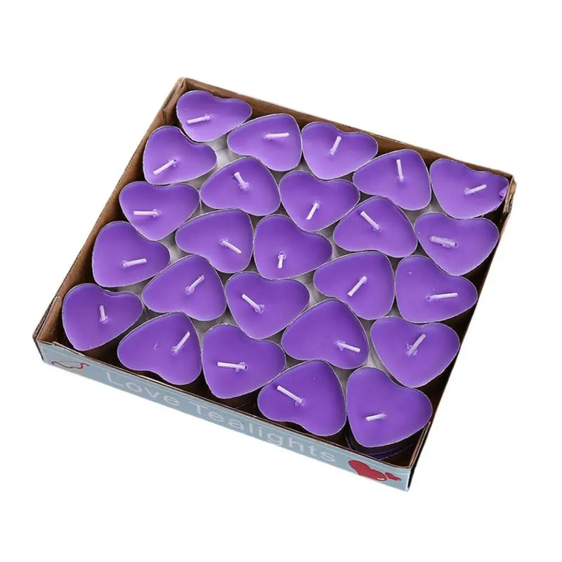 50 Pcs 3.5cm Mini Candle Valentine&