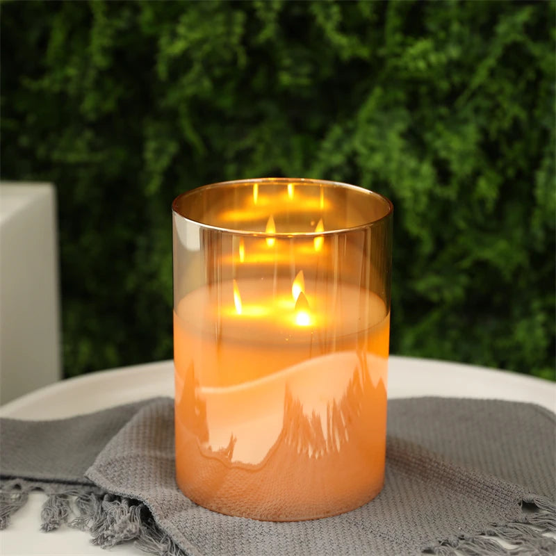 Flickering Flameless Candles Battery Operated LED Tealight Night Lights Lamp for Wedding Birthday Party Christmas Home Decor