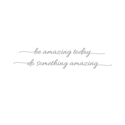 You Look Amazing Mirror Decal Vinyl Decal Bathroom Decor Inspire Motivational Quote Sticker Fitting Room Bedroom Decoration