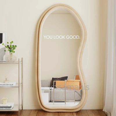 You Look Amazing Mirror Decal Vinyl Decal Bathroom Decor Inspire Motivational Quote Sticker Fitting Room Bedroom Decoration