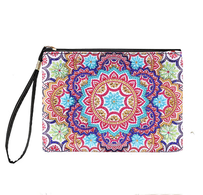 1pc/Set DIY Purses Diamond Painting Mandala Kits for Adults PU Leather Handbags Cactus Diamond Art Purses for Women