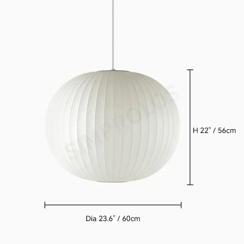 Denmark Designer Silk LED Pendant Lamp Living Room Hotel Hall Restaurant Hanglamp Home Decoration Lighting Factory Direct Sales