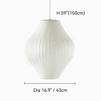 Denmark Designer Silk LED Pendant Lamp Living Room Hotel Hall Restaurant Hanglamp Home Decoration Lighting Factory Direct Sales