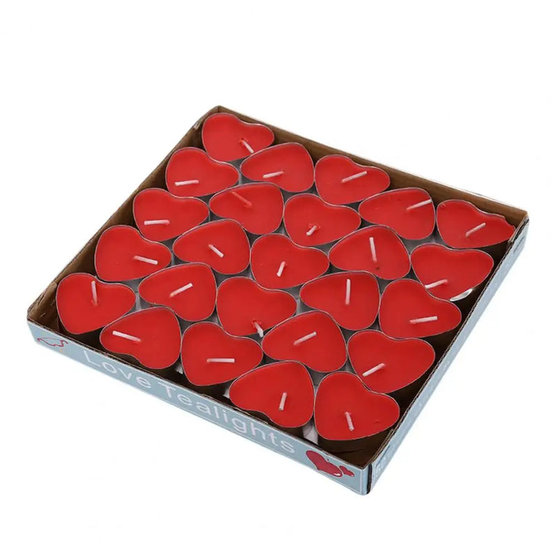 50 Pcs 3.5cm Mini Candle Valentine&