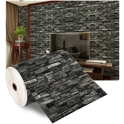 3D Wallpaper Decoration Self-adhesive Antique Foam Brick Wallpaper Living Room Bedroom Waterproof 3d Wall Sticker