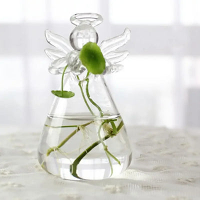 Glass Vase Terrarium Creative Hydroponic Plant Glass Bottle Transparent Flower Vase Fish Tank Aquarium Container Home Decoration