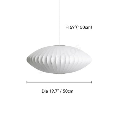 Denmark Designer Silk LED Pendant Lamp Living Room Hotel Hall Restaurant Hanglamp Home Decoration Lighting Factory Direct Sales