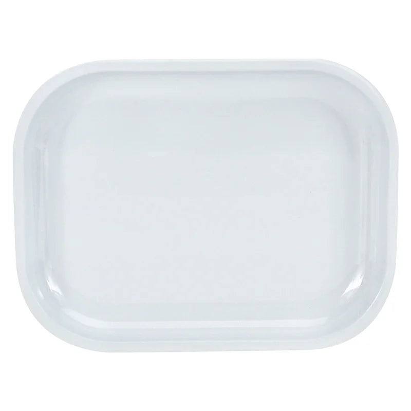 18*14cm Metal Tobacco Rolling Tray Cigarette smoking Accessories Dish Tin Storage Plate Small Roller Container