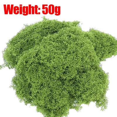 30/100g Artificial Green Plants Eternal Life Moss Lawn Mini Landscaping Home Garden Room Decoration Fake Grass DIY Crafts Gifts