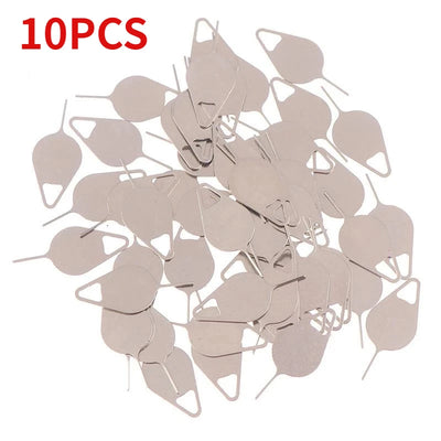 10/30/50pcs Universal Sim Card Tray Removal Eject Pin Key Tool Stainless Steel Needle Opener Ejector for Mobile Phone Smartphone