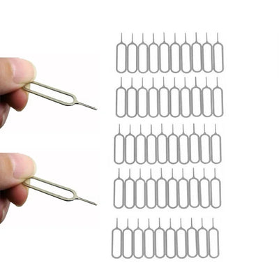 100PCS Interesting anti loss pin Eject Sim Card Tray Open Pin Needle Key Tool For Universal Mobile Phone For iPhone xiaomi POCO