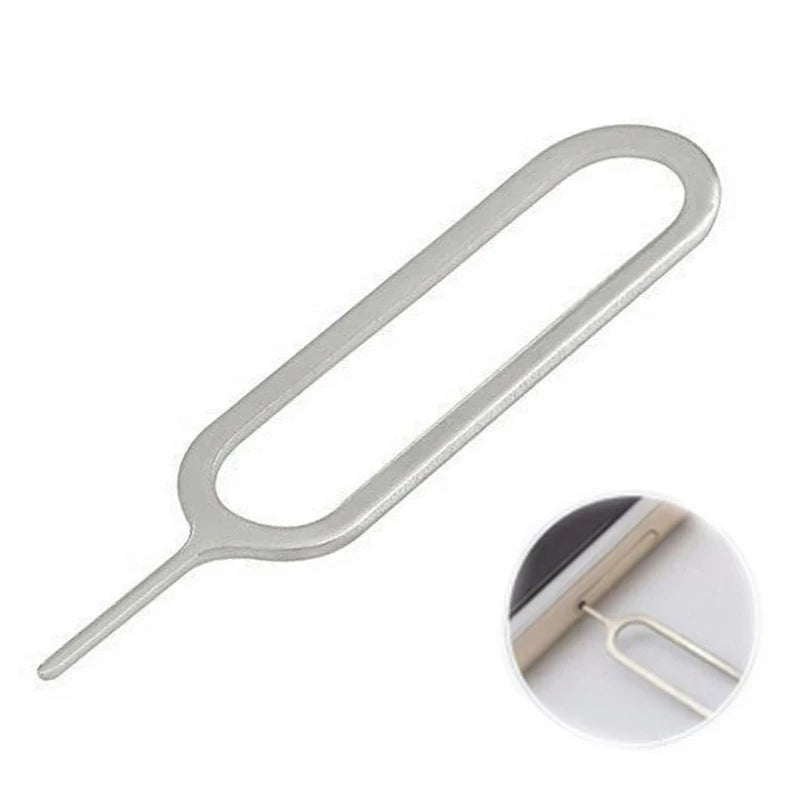 100PCS Interesting anti loss pin Eject Sim Card Tray Open Pin Needle Key Tool For Universal Mobile Phone For iPhone xiaomi POCO