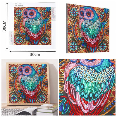 1pc/Set DIY Special Shape Diamond Art Flowers Diamond Art Painting Pictures Crystal Rhinestones Diamond Painting for Adults