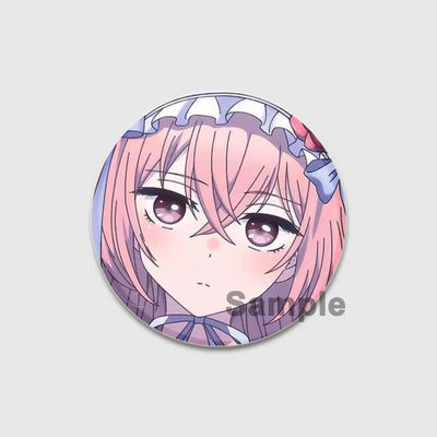 32/44/58mm Anime My Dress-Up Darling Round Pin Cartoon Character Badge Role Play Handmade Tinplate Brooch for Clothes Decoration