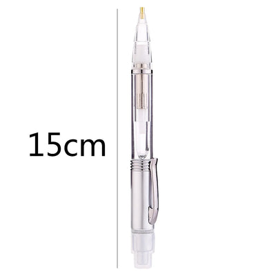 5D DIY Point Drill Pencil with Lighting Luminous White Diamonds Painting Accessories Art Handmade Multifunctional for Kids Adult