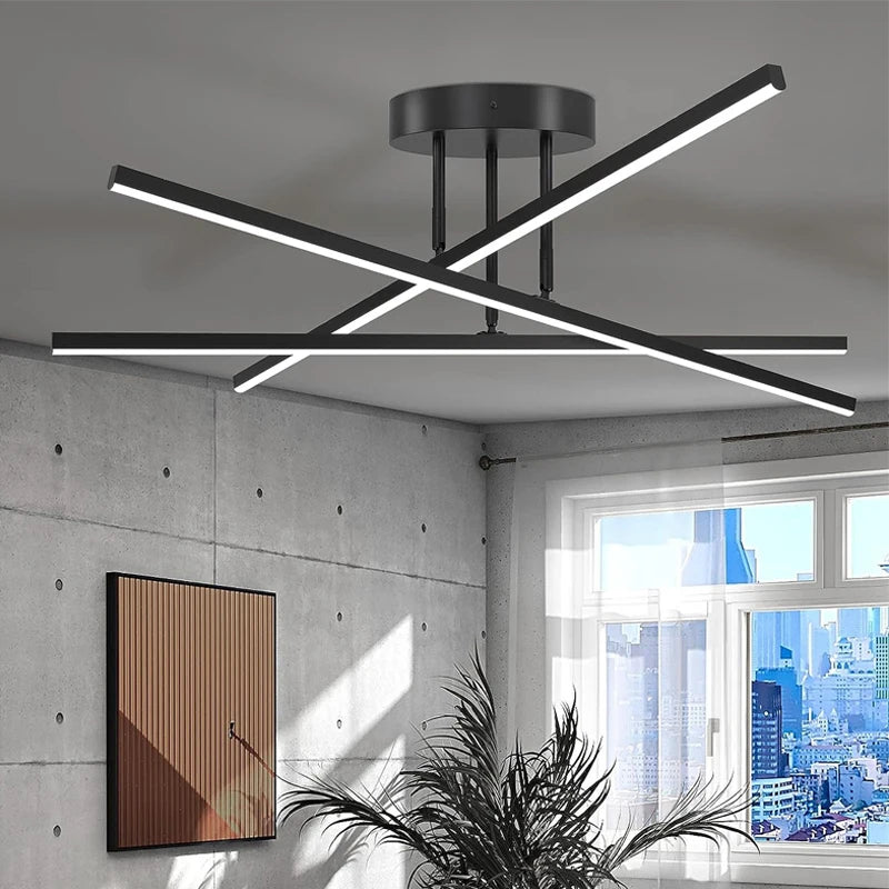 2023 new ceiling lamp Nordic modern LED lamp living room dining room bedroom lights ceiling chandelier